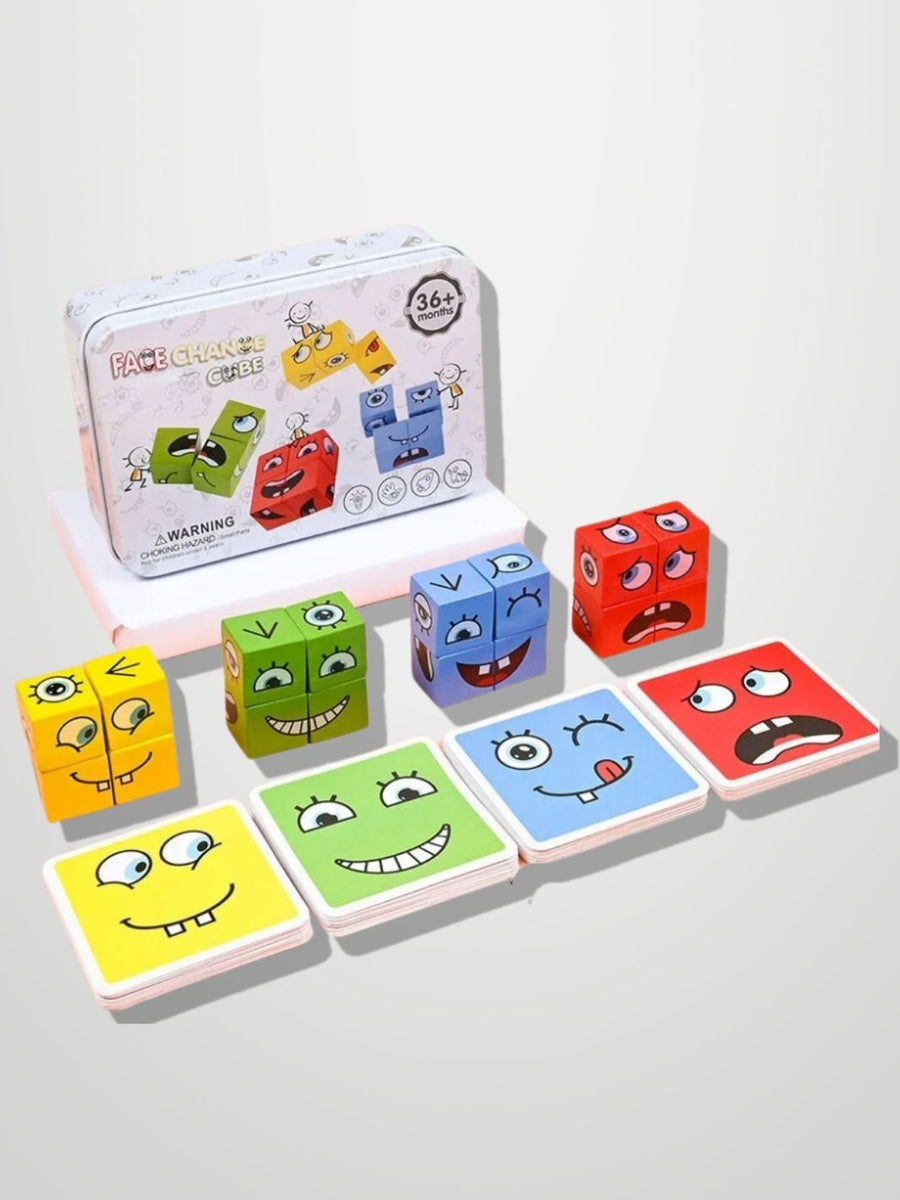 Cube Émotion Montessori