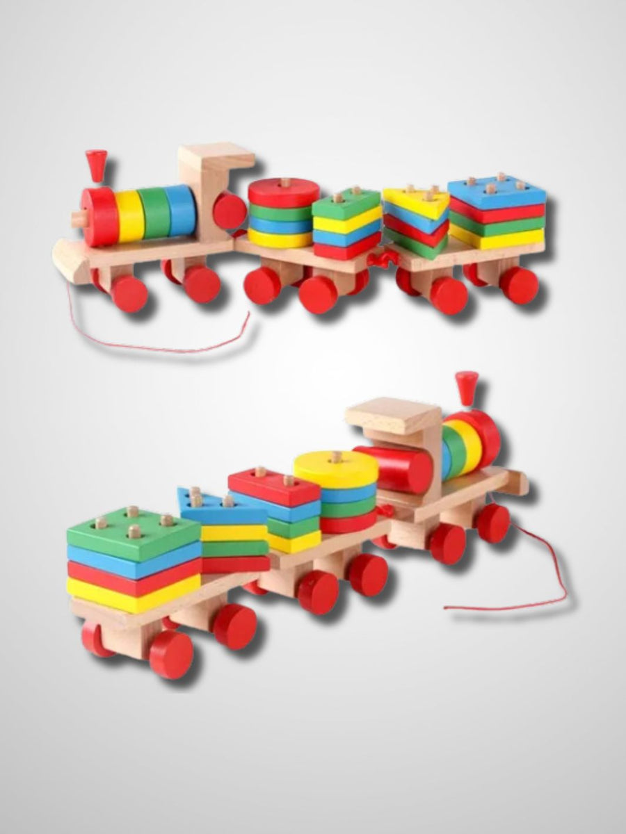 Jeu Montessori Petit Train